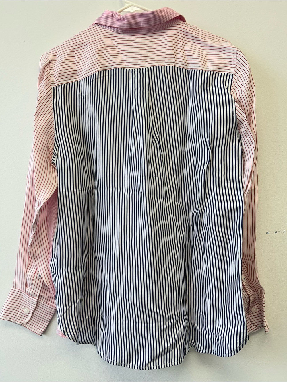 J.Crew Pink Striped women’s Dress Shirt - Picture 5 of 9